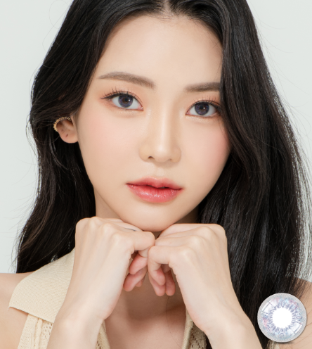 [렌즈랑] 한달용 나르시서스 블루 그레이2p